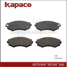 Conjunto de almofadas de freio acessório automático D485 D1060-6J091 para Hyundai Nissan Primera Kia